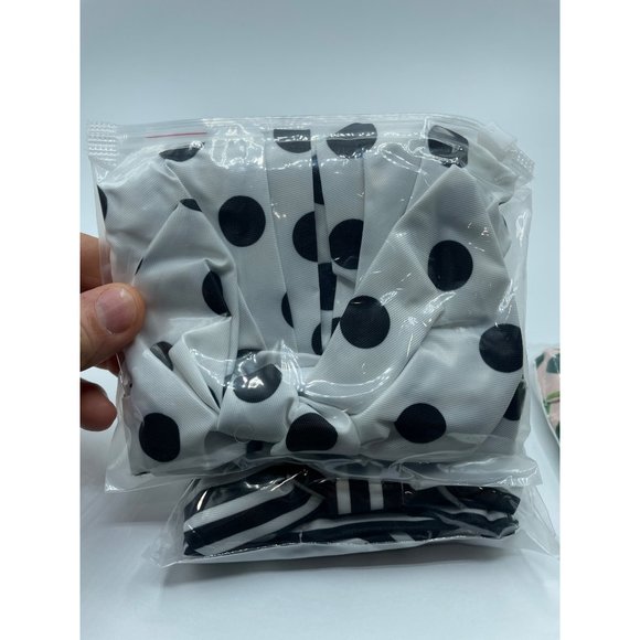 Shower Cap - 3 Pack Reusable Shower Cap for Women Elastic Shower Hats Washable - Picture 6 of 6